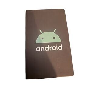 Black Google Android Operating System OS Appeel Diary Notebook